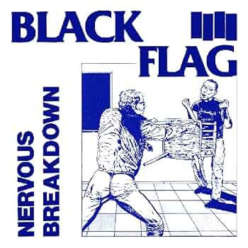 【超希少】 BLACK FLAG NERVOUS BREAKDOWN ロンT BLACK FLAG NERVOUS BREAKDOWN ロンT